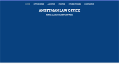 Desktop Screenshot of angstmanlawoffice.com