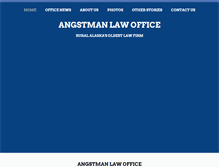 Tablet Screenshot of angstmanlawoffice.com